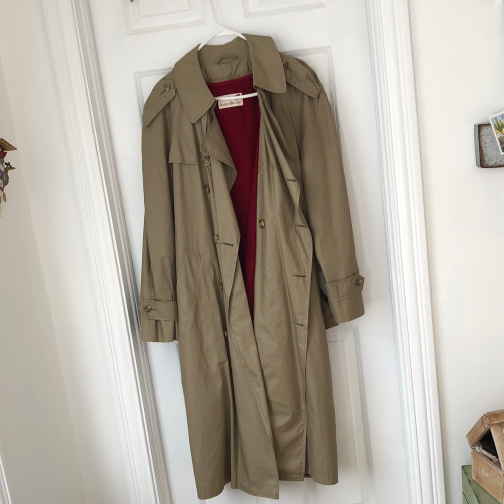 Vintage Stanley Blacker Trench Coat